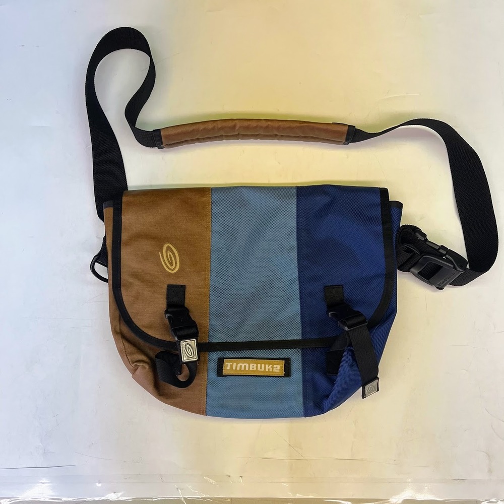 Timbuk2 Classic Messenger Bag Colorblock Ballistic Nylon Crossbody S/M